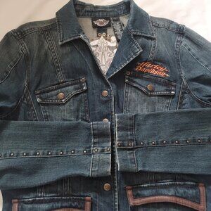 Harley Davidson denim jacket